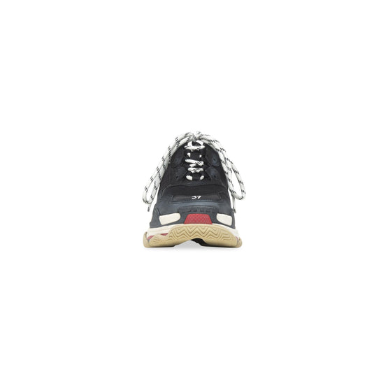 Women's Ts Blk Upper Tricolor Sole - Black/White/Red
