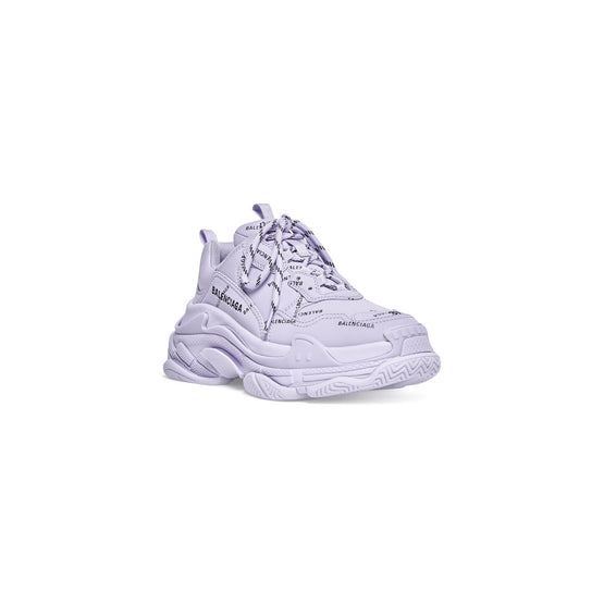 Women's Triple S Allover Logo/Lf/Not W - Lilac/Black