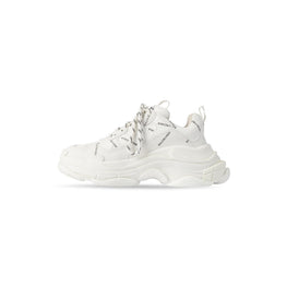 Women's Triple S Allover Logo/Lf/Not W - White/Black