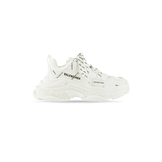 Women's Triple S Allover Logo/Lf/Not W - White/Black