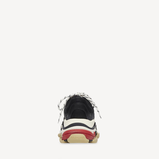 Men's Triple S Sneaker Lf/Washed - Black/Red
