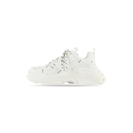 Men's Triple S Allover Logo/Lf/Not W - White/Black