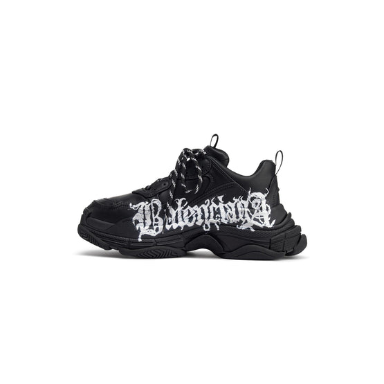 Men's Triple S Lny Print/W - Black/White