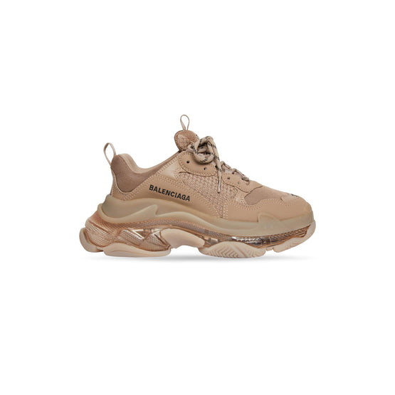 Women's Triple S Clear/L.Free/No Wash - Brown/Black