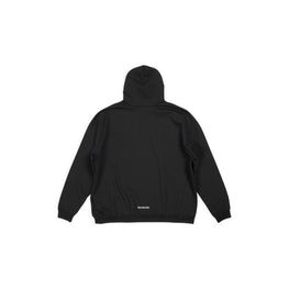 Men's Large Fit Hoodie - Black/White
