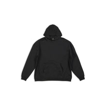 Men's Large Fit Hoodie - Black/White
