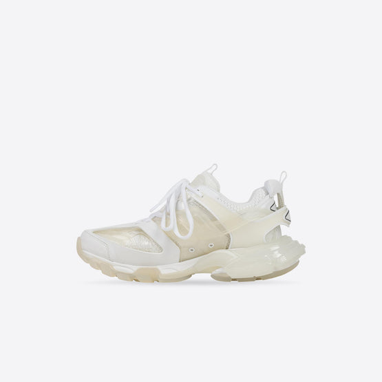 Men's Track Mc Rub/Fabr/Clear - White/Transpar Sole