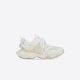 Men's Track Mc Rub/Fabr/Clear - White/Transpar Sole