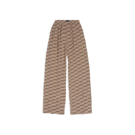 Men's Pyjama Pants - Beige/Brown