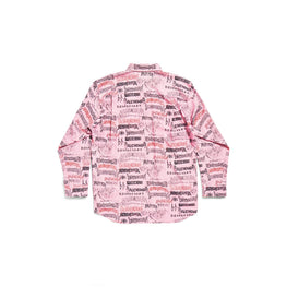 Women's L/S Large Fit Shirt - Pink