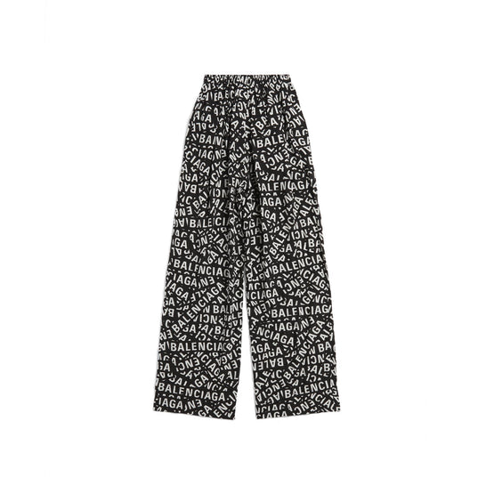 Women's Pyjama Pants - Black/White