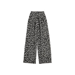 Women's Pyjama Pants - Black/White