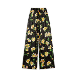 Women's Pyjama Pants - Black/Yellow