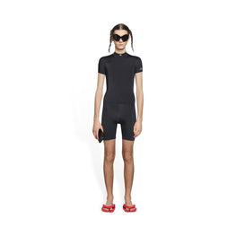 Women's Shorts Cycling - Black/White