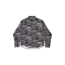 Men's L/S Large Fit Shirt - Black