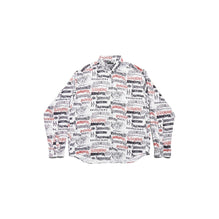 Men's L/S Large Fit Shirt - White