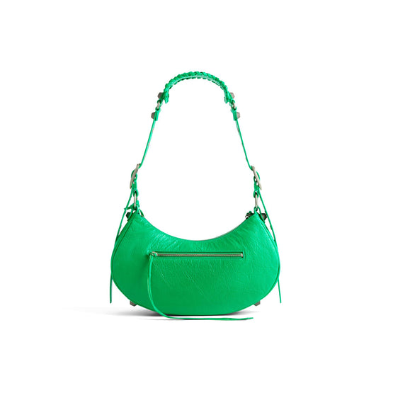 Women's Le Cagole Shoulder Bag S - Vivid Green