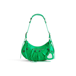 Women's Le Cagole Shoulder Bag S - Vivid Green