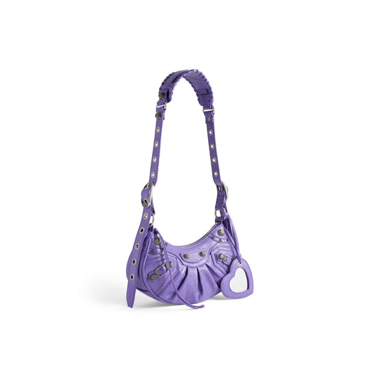 Women's Le Cagole Shoulder Bag Xs - Purple