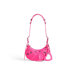 Women's Le Cagole Shoulder Bag Xs - Fluo Pink