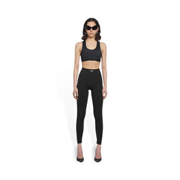 Women's Bra Athletic Sports - Black/White W