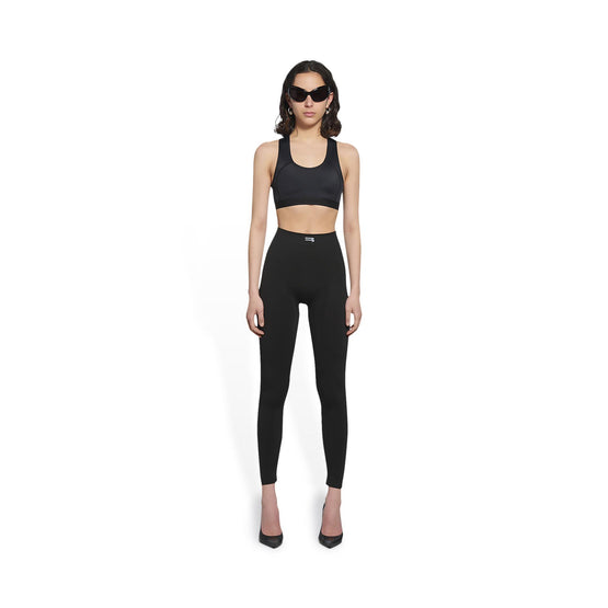 Women's Bra Athletic Sports - Black/White W