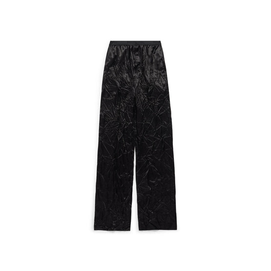 Women's Elastic Pants - Black