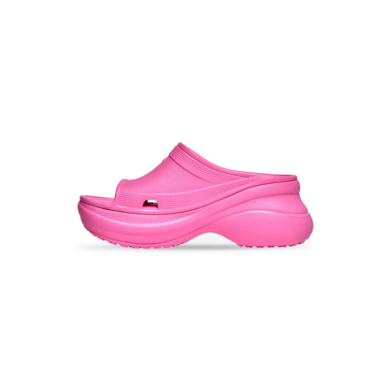Women's Pool Crocs Slide Rub - Pink