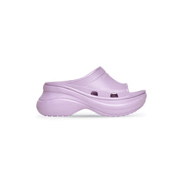 Women's Pool Crocs Slide Rub - Lilac