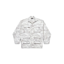 Men's Cargo Shirt - Light Grey