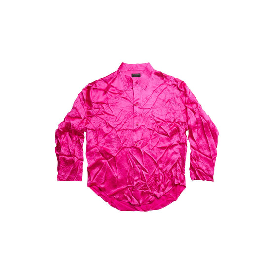 Women's L/S Minimal Shirt - Lipstick Pink