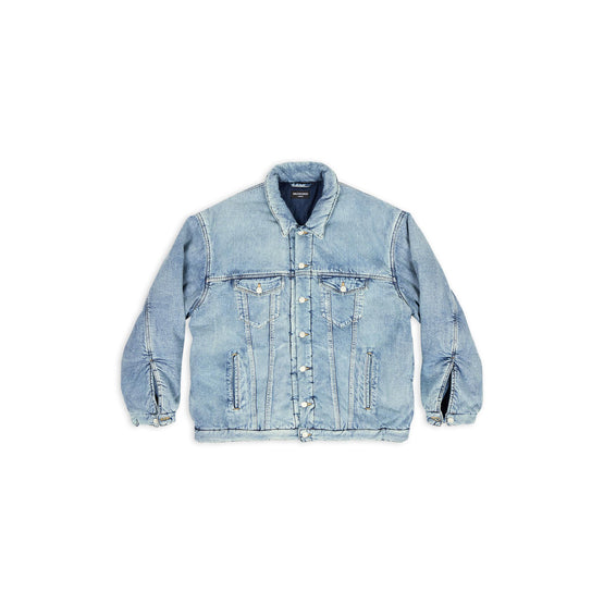 Men's Padded Jacket - Pale Blue