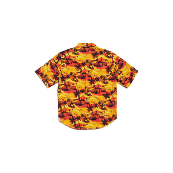 Men's S/S Minimal Shirt - Orange