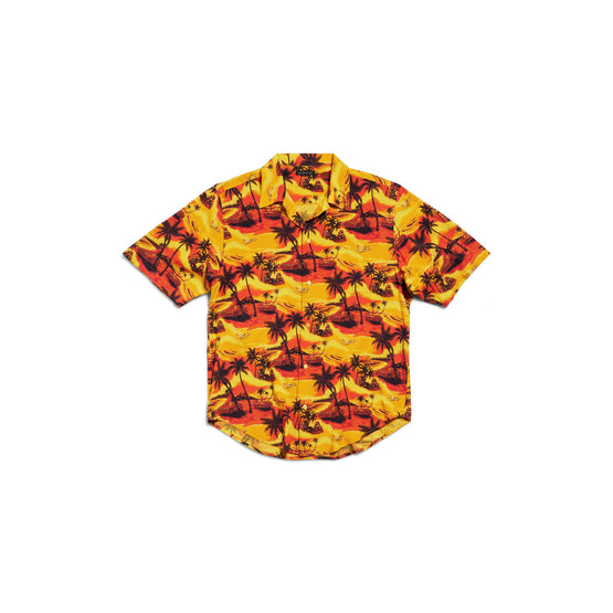 Men's S/S Minimal Shirt - Orange