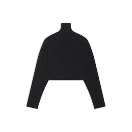 Women's Cropped Sweater - Black W
