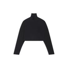 Women's Cropped Sweater - Black W
