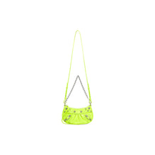 Women's Le Cagole Mini Bag W/Chain - Fluo Yellow