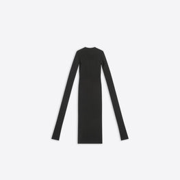 Women's Super Long Stretch Top - Black