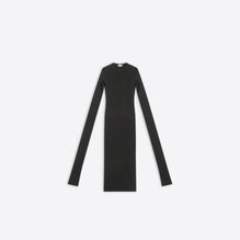 Women's Super Long Stretch Top - Black