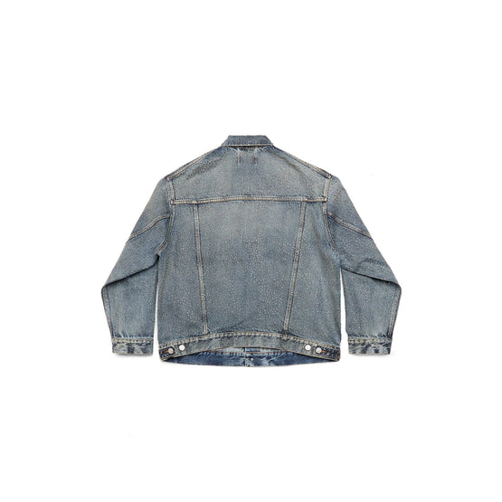 Men's Large Fit Jacket - Pale Blue