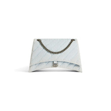 Women's Crush Chain Bag L - Pale Blue