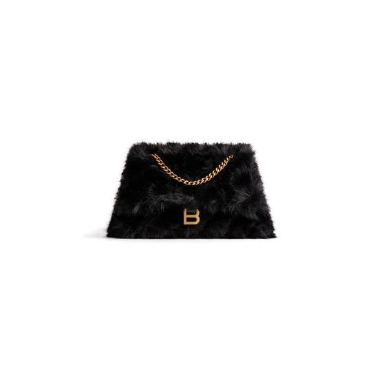 Women's Crush Chain Bag M - Black