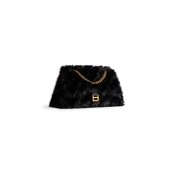 Women's Crush Chain Bag M - Black
