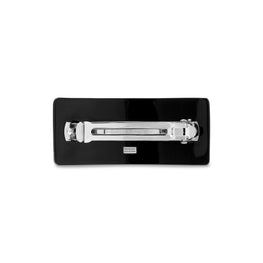 Women's Xxl Hair Clip - Black/Crystal