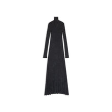 Women's Maxi Godet Dress - Black