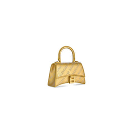 Women's Hourglass Top Handle  Xs Aj - Light Gold/W Crystal