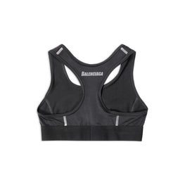 Women's Sporty Bra - Black/Grey