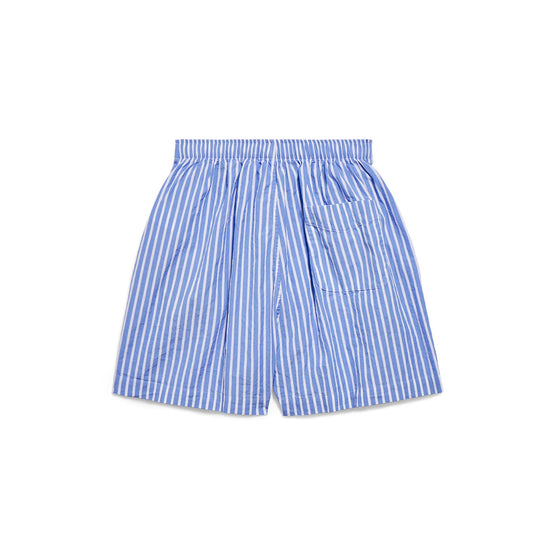 Men's Pyjama Shorts - Light Blue/White