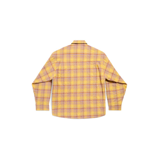 Men's Reversible Shirt - Bleached Yellow