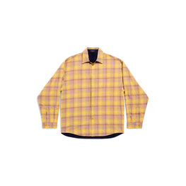 Men's Reversible Shirt - Bleached Yellow